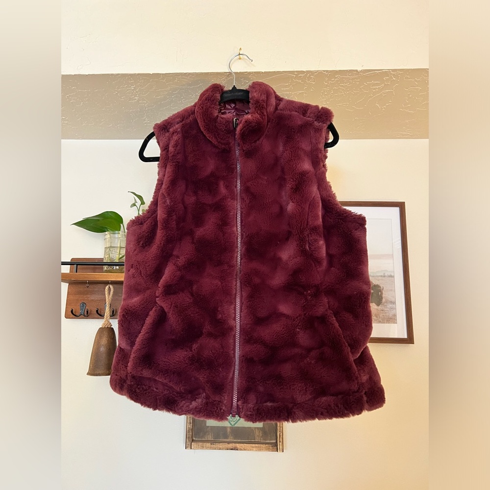 Reversible - Faux Fur / Leather Vest
